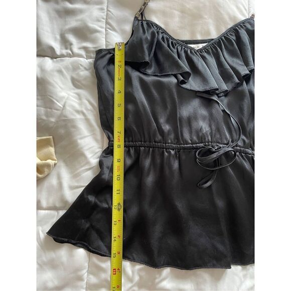 Trina Turk silk lace cami top size small black - Picture 6 of 7